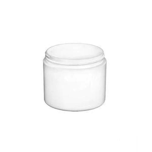 White 4 Oz Double Wall Jar - 25 Count